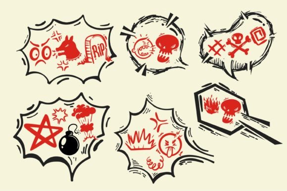 Download Comic Speech Bubble with Swear Words - Speech Collection