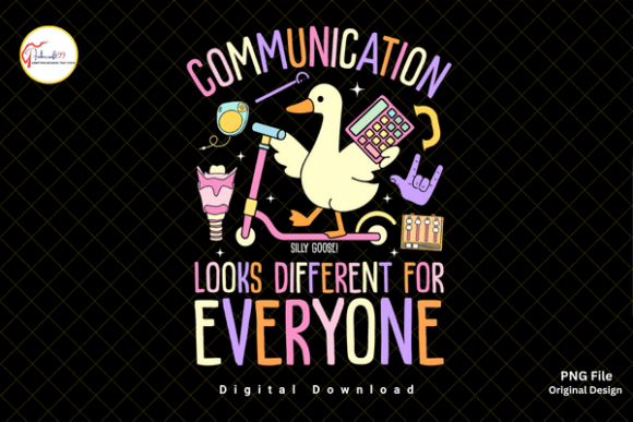 Download Speech Therapy Awareness SLP Goose PNG - Premium Bundle