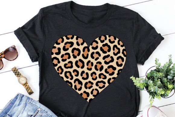 Download Leopard Heart Love Valentine's Day Png - Art Collection