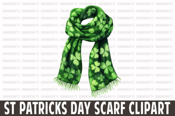Download St Patrick's Day Scarf Clipart PNG - Art Collection