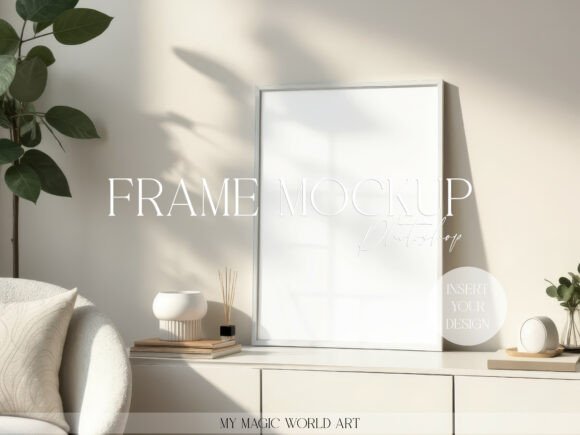 Download Light Mockup Frame Smart Object - Art Collection