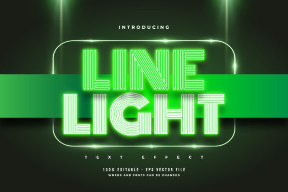 Download Glowing Green Neon Text Effect - Glow Collection
