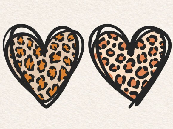 Download Leopard Heart Svg, Cheetah Heart Svg - Art Collection