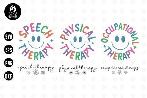 Download Speech Physical Occupational Therapy SVG - Premium Bundle