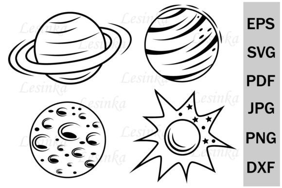 Download Planets, Space, Clipart for Printing - Art Collection