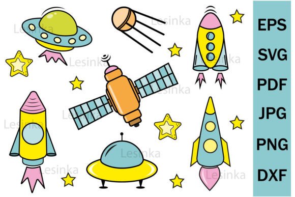 Download Children's Space Clipart for Printing - Art Collection