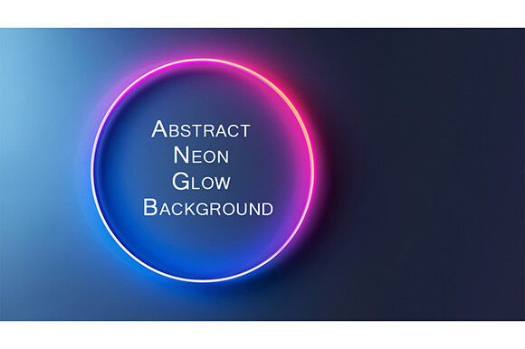 Download Abstract Neon Glow Background - Glow Collection