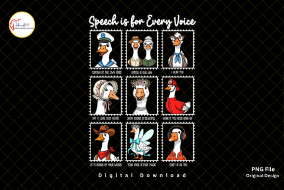 Download SLP Silly Goose PNG, Speech Therapy PNG - Premium Resources