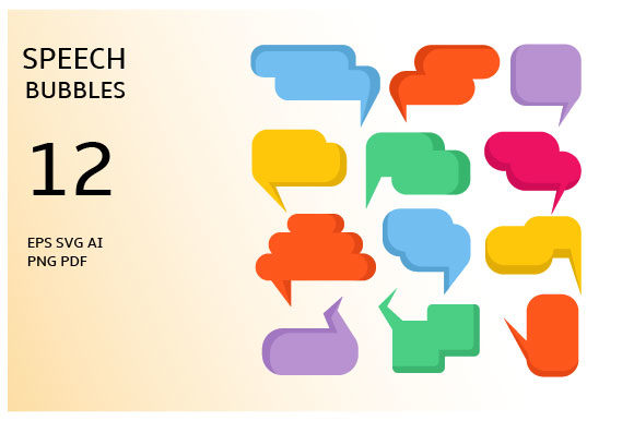 Download Comic Speech Bubble Vector Set - Speech Collection