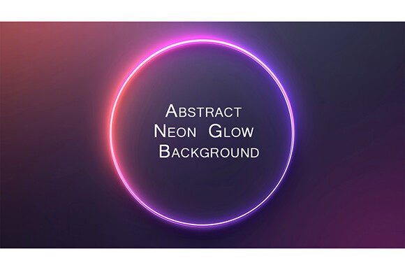 Download Abstract Neon Glow Background - Glow Collection