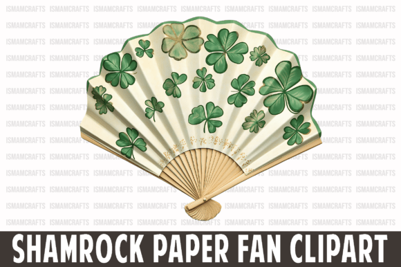 Download Shamrock Paper Fan Clipart PNG - Art Collection