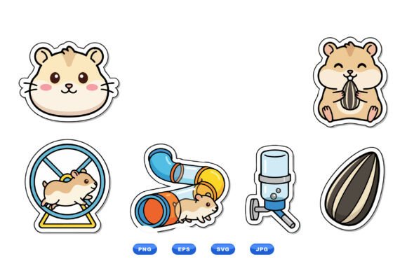 Download Cute Hamster Cartoon Clipart - Art Collection