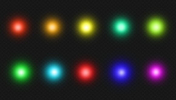 Download Abstract Neon Glow Light Background - Glow Collection