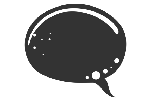 Download Comic Speech Bubble Black Template. Empt - Speech Collection